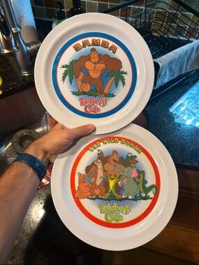 Rainforest Cafe Kids Plate Set (Bamba & The Wild Bunch)